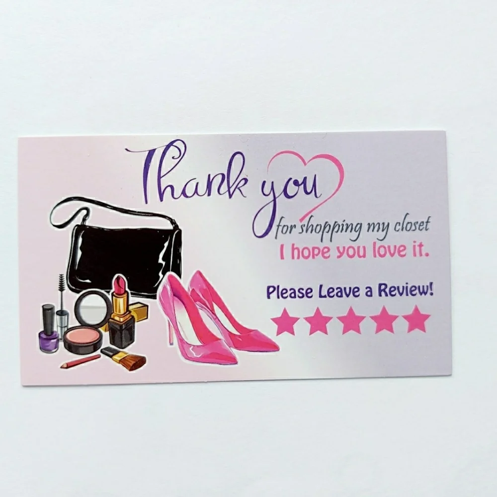 Thank you cards & Stickers